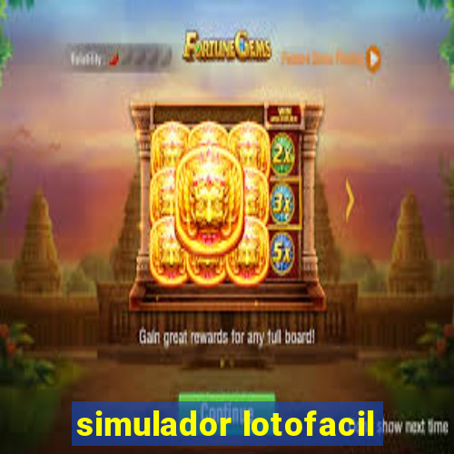 simulador lotofacil